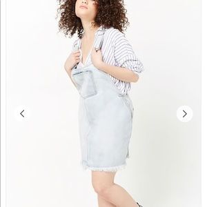 Forever 21 + jean dress!!